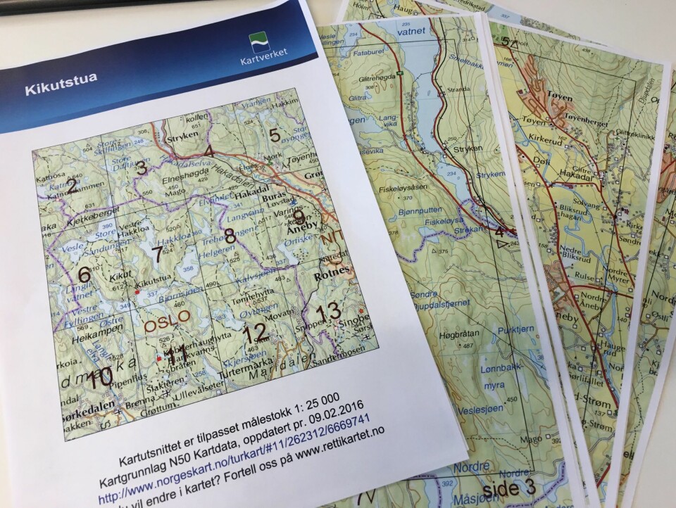 SKRIV UT: Når du har laget ditt eget kart, får du lastet ned en PDF som du kan skrive ut.