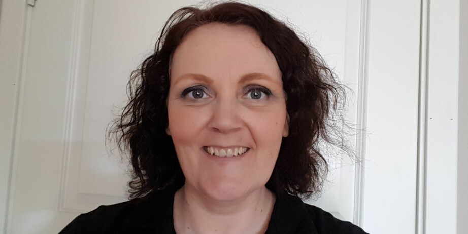 HELT: Lisbeth Bergersen har en helt spesiell helt. Foto: Privat.