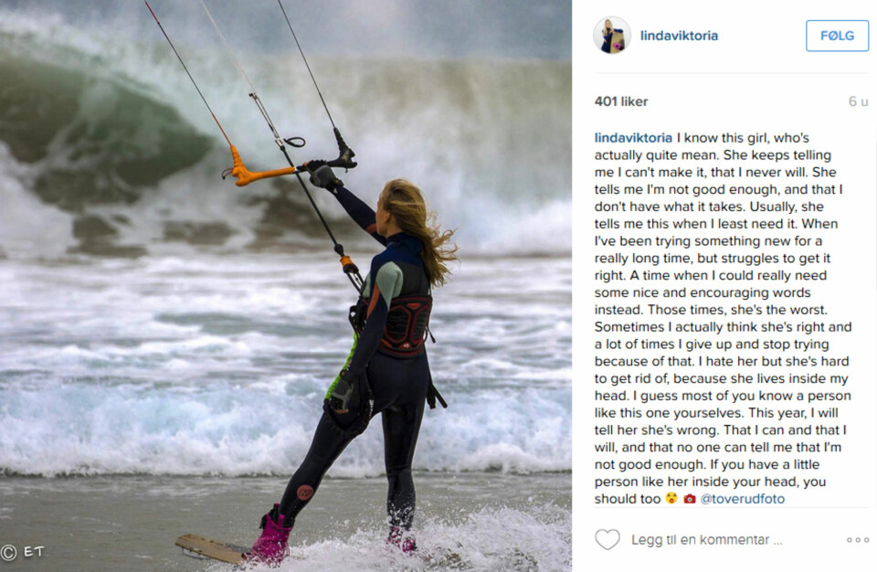 - Mange har en drøm om å bli surfebabe i bikini, og jeg var en av dem!