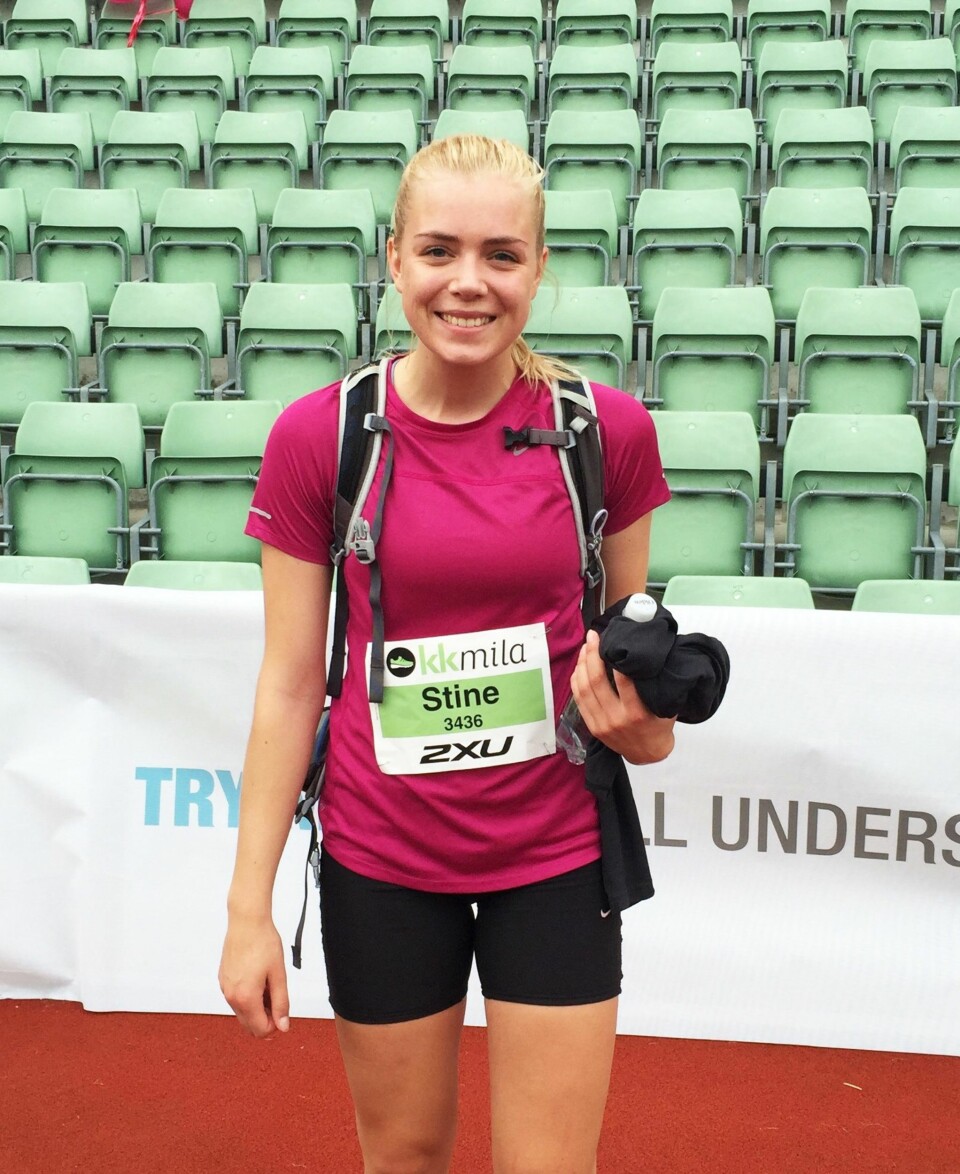 @STINEFIVELSTAD: - Nøkkelen er tålmodighet. Man må ta utgangspunkt i treningsgrunnlaget man har. Det tar tid å bli god, så tren derfor ikke over egen evne. Jeg snakker av erfaring.