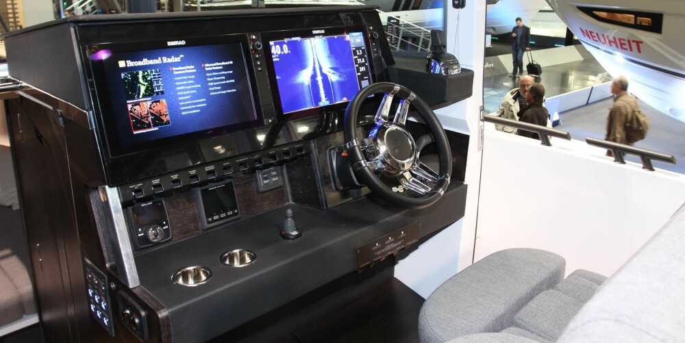 FULLT UTSTYRT: XO leverer 360-båtene komplett utstyrt. Det er kun noen småting som er tilgjengelig som ekstrautstyr.