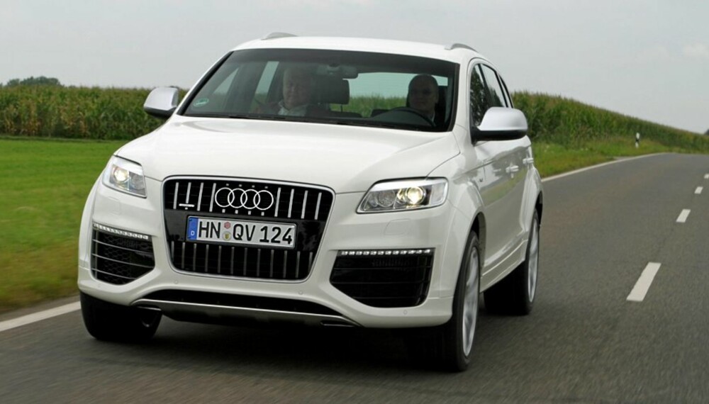 Audi Q7 V12 er ny av året, men er langt unna EUs nye miljøkrav med sine 298 gram CO2 pr. kilometer.