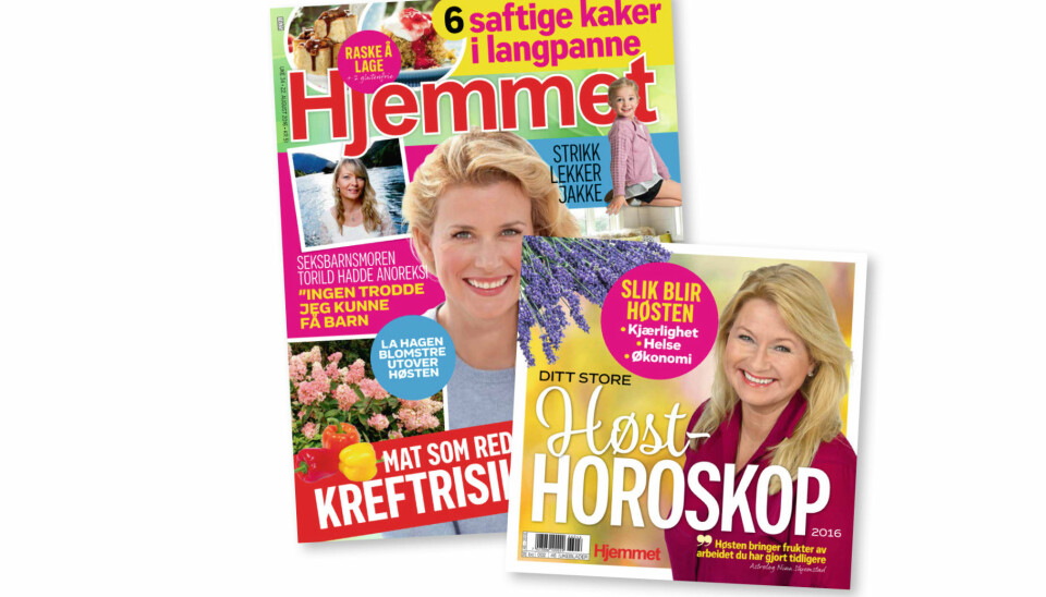 Hjemmet uke 34.
