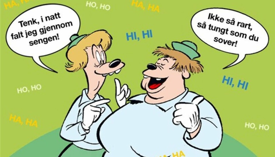Laaaaterlig morsomt!