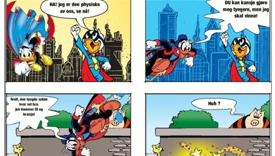 Lag din egen superhelt-tegneserie!