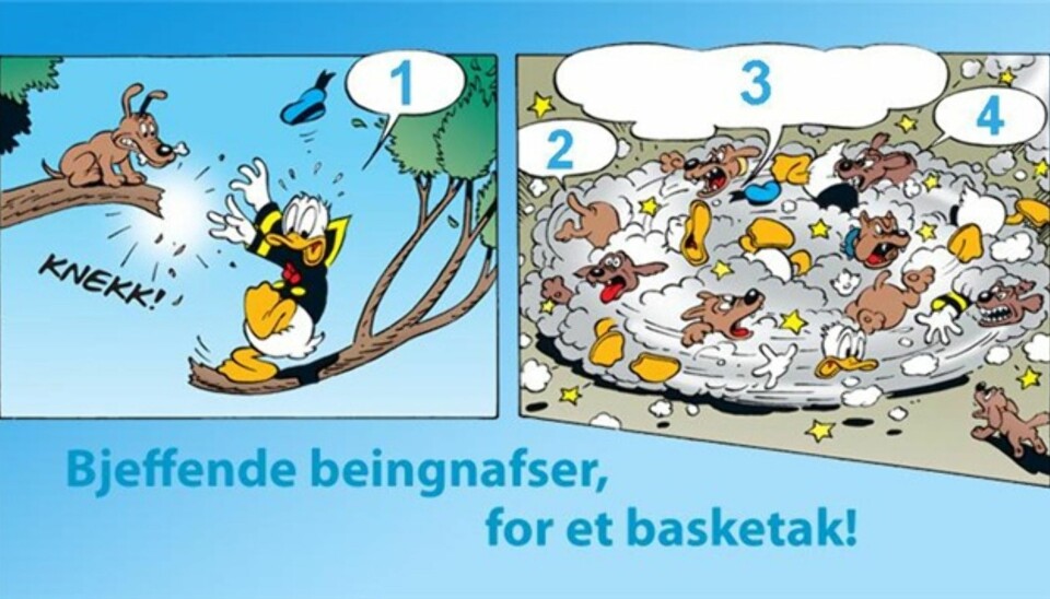 Hva brøler disse bjeffende beingnafserne?