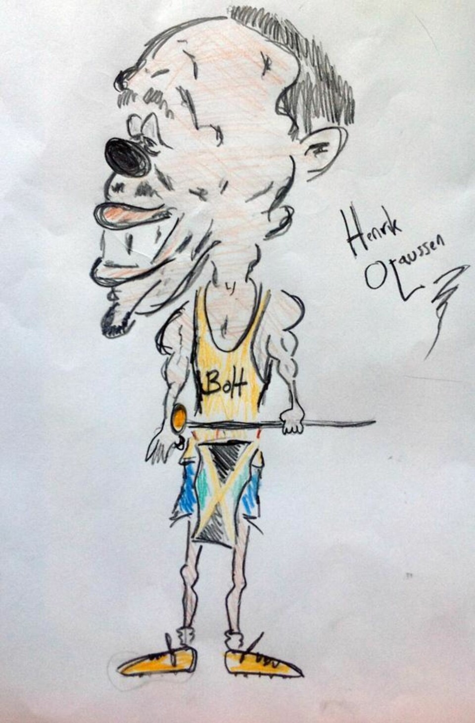 Sendt inn av Henrik, 12 år.