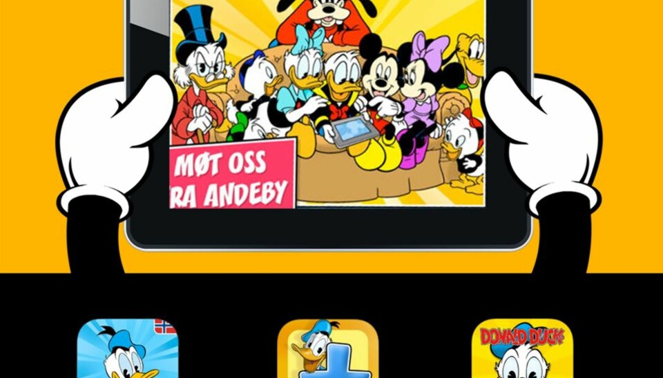 Her er våre Donald-apper!