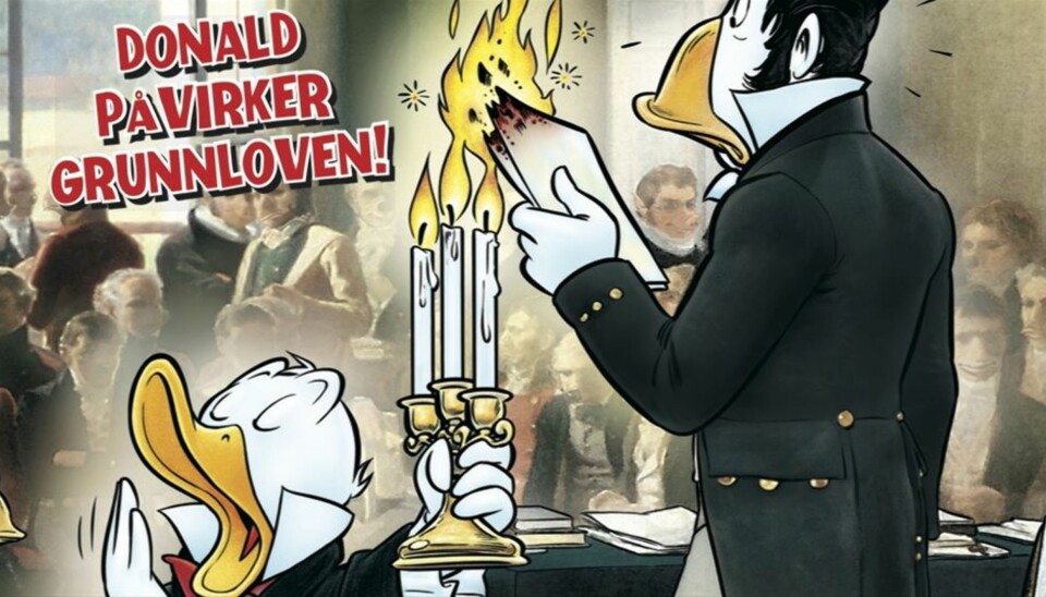 Donald og grunnloven i nummer nitten!