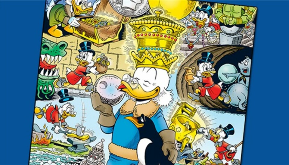 Don Rosa-poster 7-Skrue McDucks største skatter