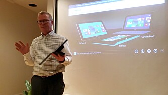 KOMMER I SOMMER: Windows 10 kommer 29. juli. Christian Almskog er direktør for Windows og Surface i Norge.