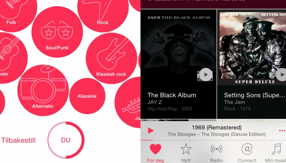 PASSE BRA: Apple Music har forbedringspotensiale.