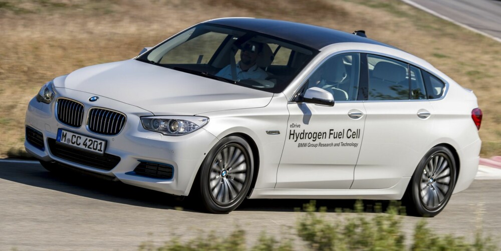 HYDROGEN: BMW 5-serie GT med brenselcelle-teknologi. FOTO: BMW