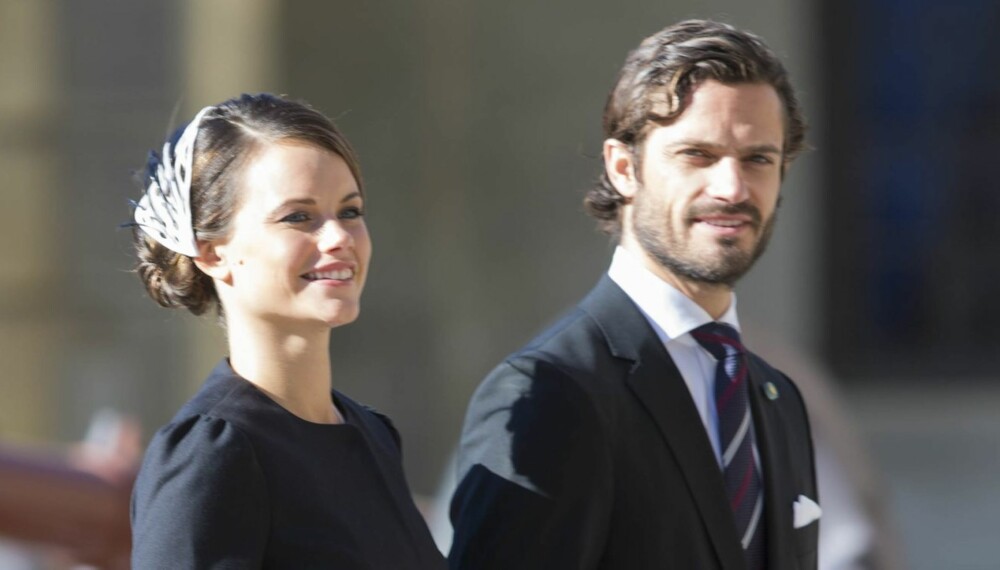 SNART BRYLLUP: Prins Carl Philip og Sofia Hellqvist er lykkelige og forelsket.
