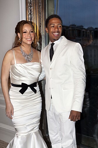TOK SLUTT: Tidligere i år ble det kjent at ekteskapet mellom Nick Cannon og Mariah Carey var over. De to giftet seg i 2008.