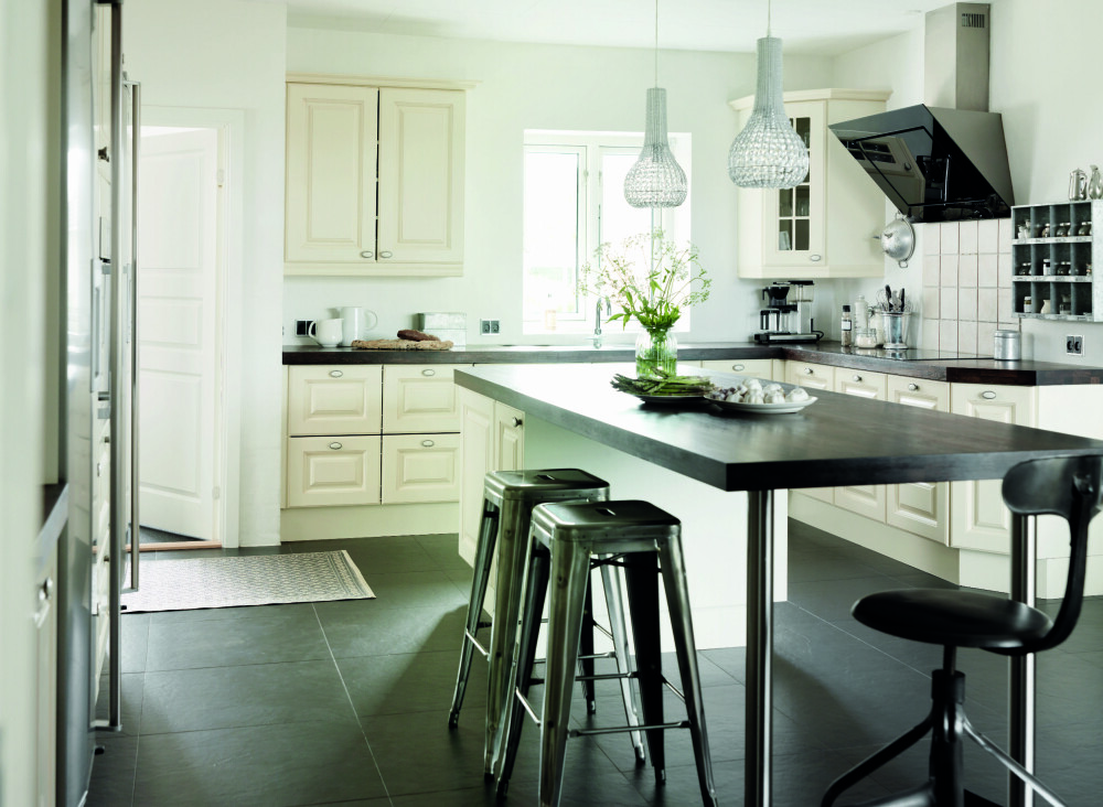 Milano fra JKE Design er nostalgi på kjøkkenet, kombinert med alle moderne tekniske løsninger.