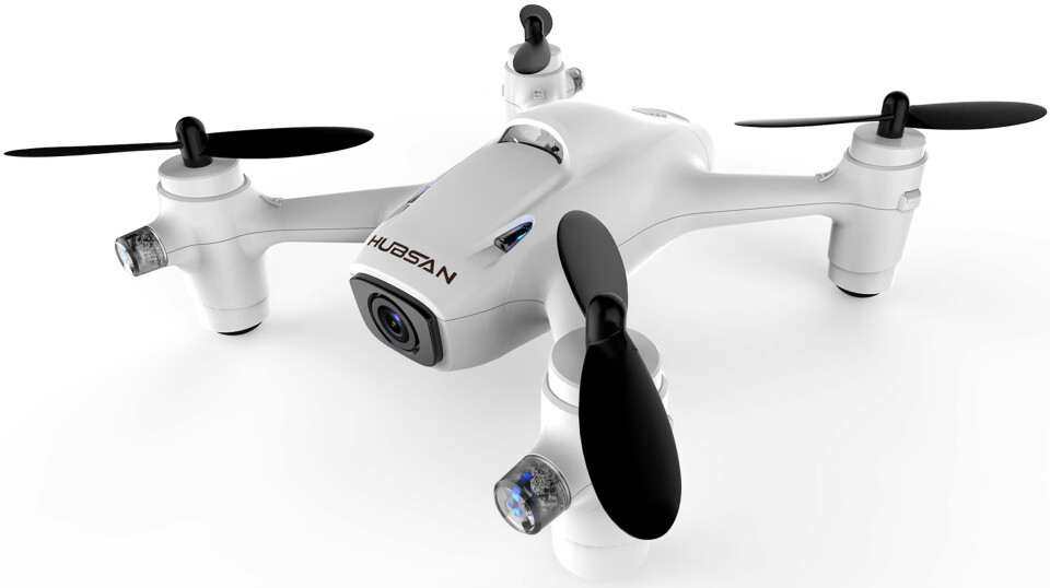 Små innendørsdroner, slik som Hubsan X4 Cam Plus 107C+, er et alternativ i vinterhalvåret. Denne får du hos Teknikmagasinet til 600 kroner.