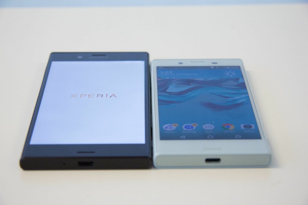 LILLEBROR: Sony Xperia X Compact er en krympet versjon av Xperia XZ. LILLEBROR: Sony Xperia X Compact er en krympet versjon av Xperia XZ.