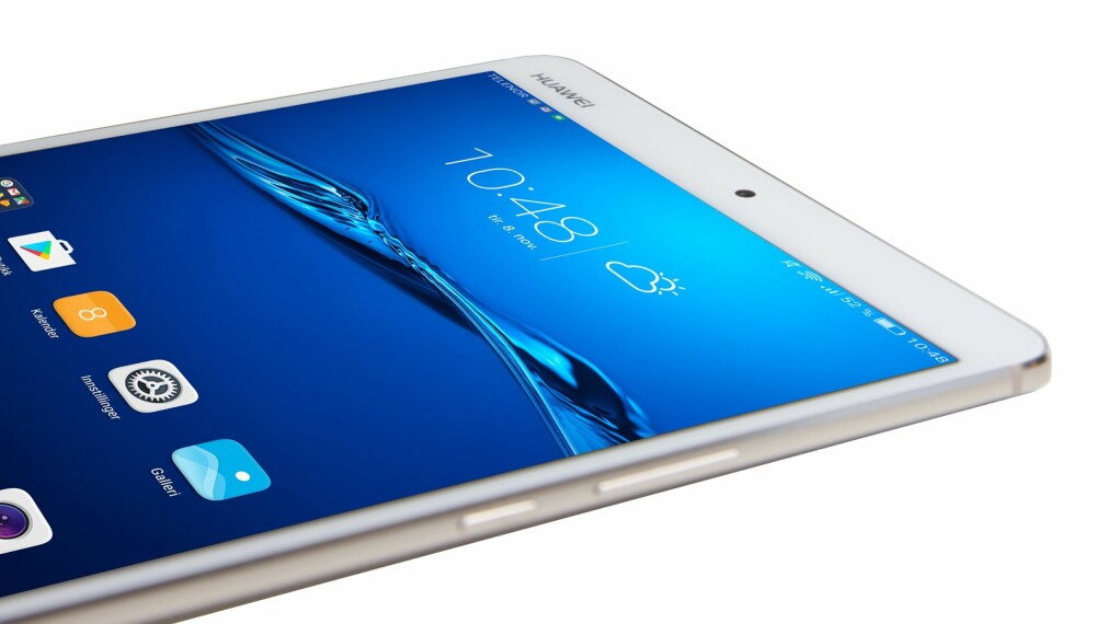 LEKKERT: Huawei MediaPad M3 er et nettbrett som minner mye om iPad mini. LEKKERT: Huawei MediaPad M3 er et nettbrett som minner mye om iPad mini.