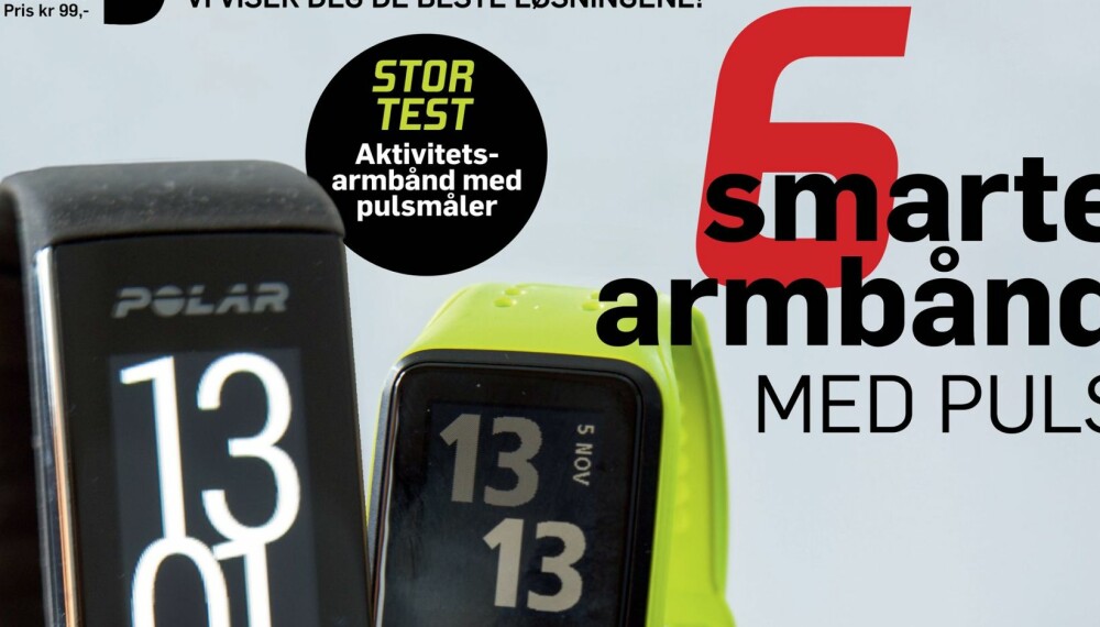 I SALG NÅ: HjemmePC nr. 12 (desember) er i salg nå. I utgaven kan du lese vår test av 6 aktivitetsmålere med pulsmåling. I SALG NÅ: HjemmePC nr. 12 (desember) er i salg nå. I utgaven kan du lese vår test av 6 aktivitetsmålere med pulsmåling.