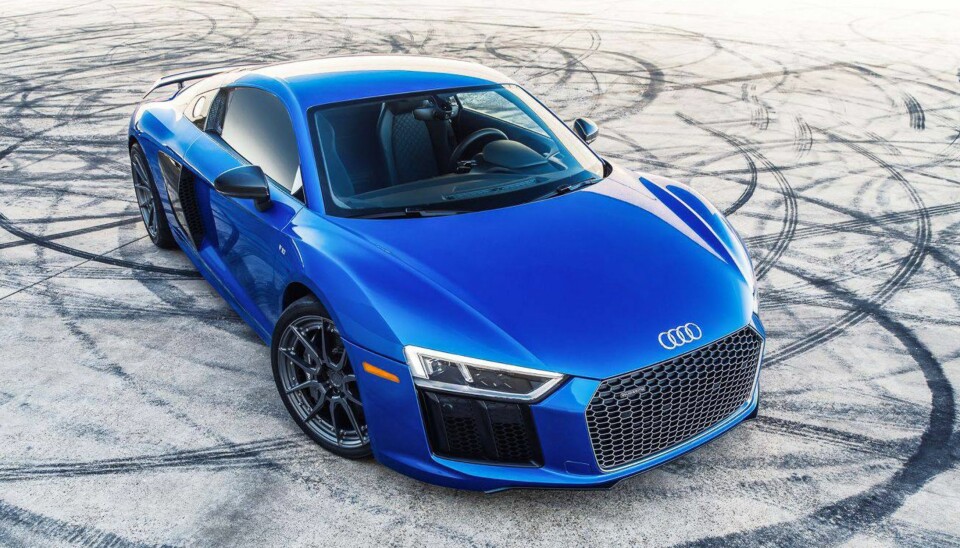 ULV I ULVEKLÆR: Audi R8 V10 Plus er alt annet enn en sinke i originalutførelse. Etter en runde hos Dallas Performance nesten firedobles effekten.