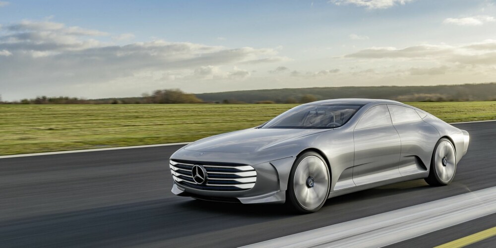 KONSEPTBIL: Bildene er av IAA-konseptet Mercedes viste frem i fjor. Produksjonsmodellene vil nok hente inspirasjon fra denne, men vil garantert være mye mer konservative. Foto: Mercedes KONSEPTBIL: Bildene er av IAA-konseptet Mercedes viste frem i fjor. Produksjonsmodellene vil nok hente inspirasjon fra denne, men vil garantert være mye mer konservative. Foto: Mercedes