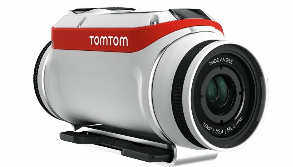 TOMTOM BANDIT: TomTom Bandit er et litt stort og tungt actionkamera, men med noen nye og smarte funksjoner.
