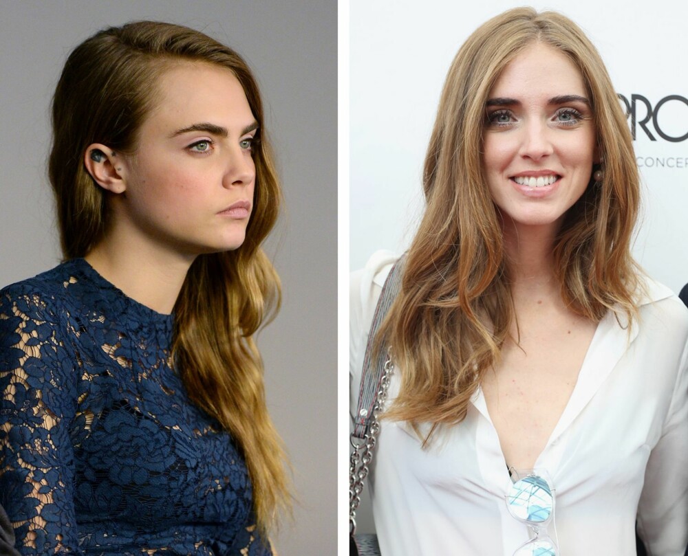 KLER ALLE: - Det som er så bra med med denne trenden, er at den virkelig kan skreddersys til hver enkelt kunde, sier Barbro Island Larsen, opplæringsansvarlig og fargeekspert hos Joico. Her sett på Cara Delevingne og Chiara Ferragni. KLER ALLE: - Det som er så bra med med denne trenden, er at den virkelig kan skreddersys til hver enkelt kunde, sier Barbro Island Larsen, opplæringsansvarlig og fargeekspert hos Joico. Her sett på Cara Delevingne og Chiara Ferragni.