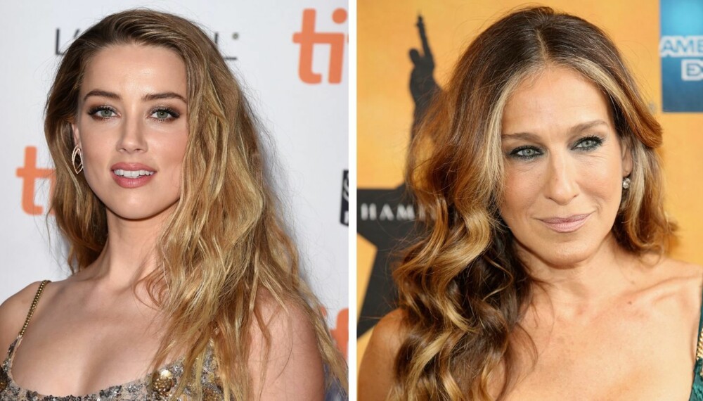 BRONDE: Hårfargen bronde, altså en miks av brunt og blondt, er en av årets store hårtrender. Over viser Amber Heard og Sarah Jessica Parker sin variant. BRONDE: Hårfargen bronde, altså en miks av brunt og blondt, er en av årets store hårtrender. Over viser Amber Heard og Sarah Jessica Parker sin variant.