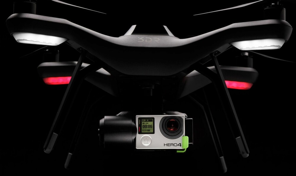 AVANSERT: Solo fra 3D Robotics er en avansert drone spesiallaget for å brukes sammen med GoPro.