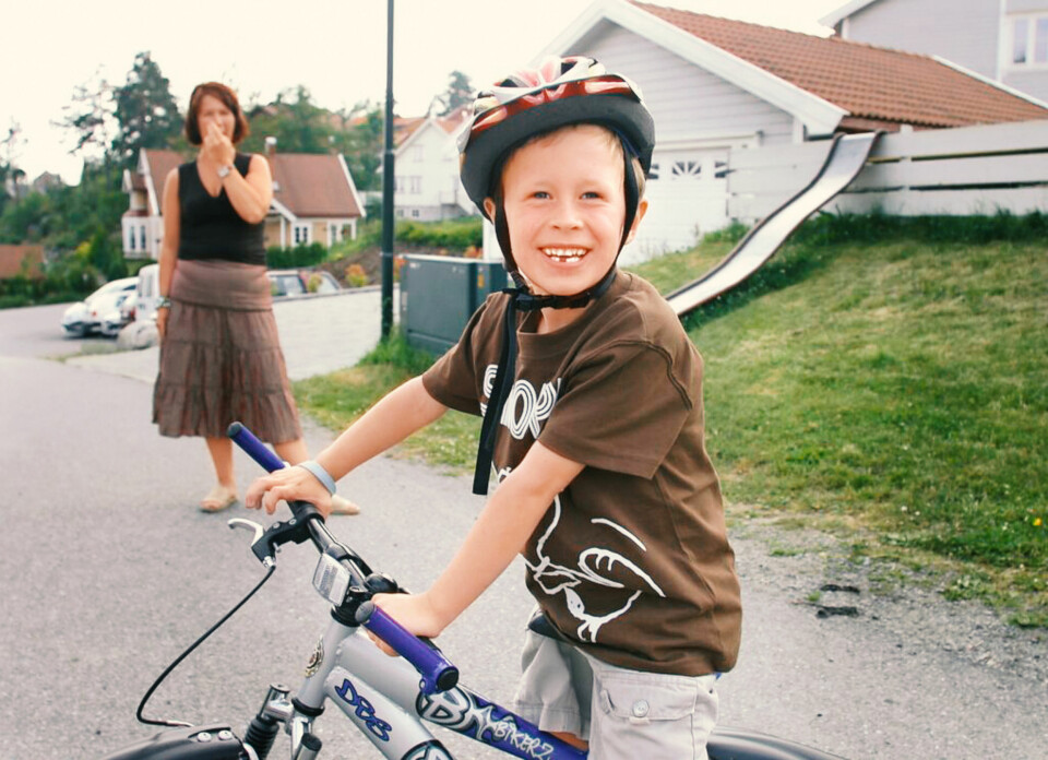 AKTIV: Mikkel var en blid gutt som elsket å være i sentrum. Før han ble altfor syk, hadde han mange interesser og drømmer.