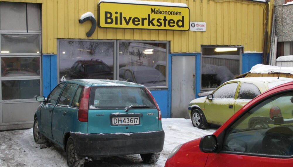FRITT VERKSTEDVALG: Sjekk priser både hos merkeverksted og frittstående verksted. FOTO: Geir Svardal