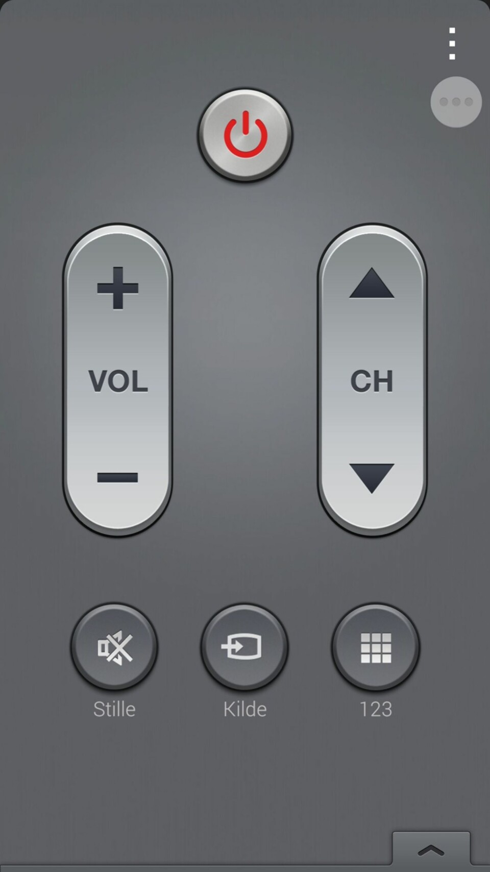 FJERNKONTROLL: Smart remote er ikke en perfekt fjernkontroll, men er bedre enn mange tilsvarende mobil-fjernkontroller vi har testet tidligere.