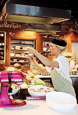 Kjendiskokken Jamie Olivers restaurant og butikk, Recipeas,  har alt en matelsker kan ønske seg.
