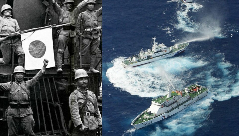 Kina Japan
Nanjing
731
Senkaku øyene