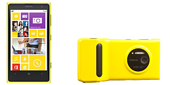 GULT ER KULT: Nokia Lumia 1020 er testvinneren med et kamera som gir sylskarpe bilder.