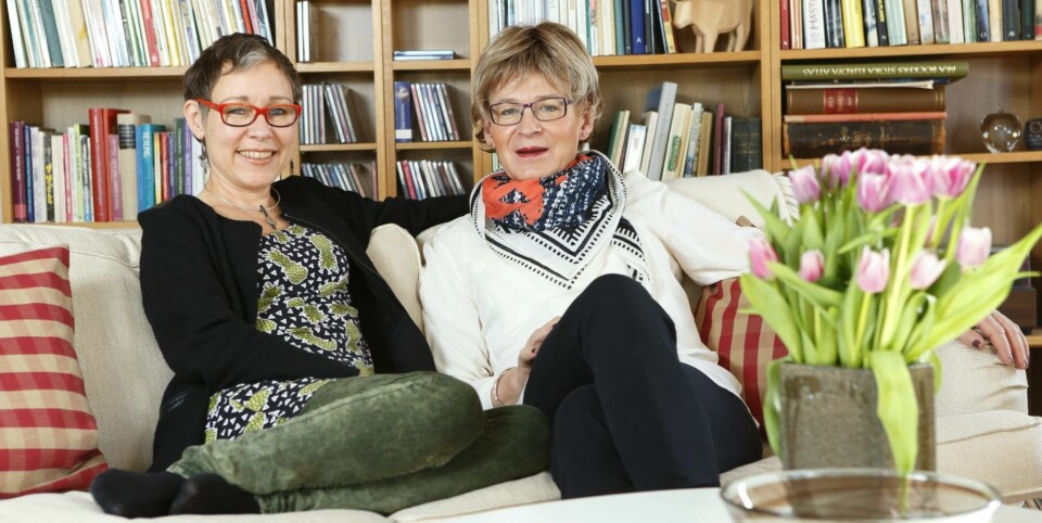 SAMMEN MOT DRØMMENE: - Å få kjæreste var ikke en del av planen, sier Ann-Christine med Eva ved sin side. - Jeg var redd for at en partner skulle få meg av sporet mot å bli kvinne.