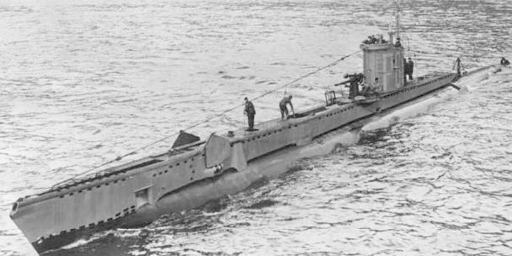 Britisk ubåt i V-klasse (norsk U-klasse).
