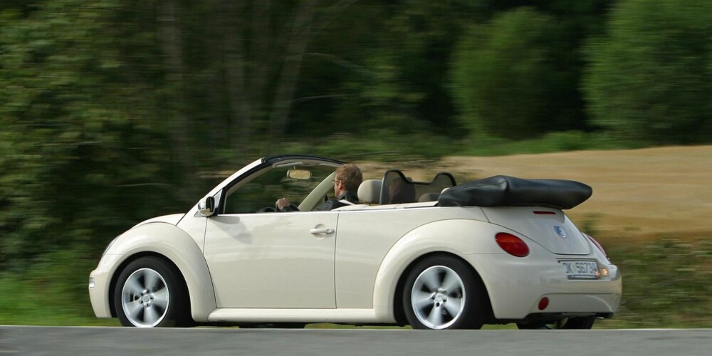 SKINNET BEDRAR: Morsomt retroutseende til tross, VW Beetle får svak karakter hos Dekra.