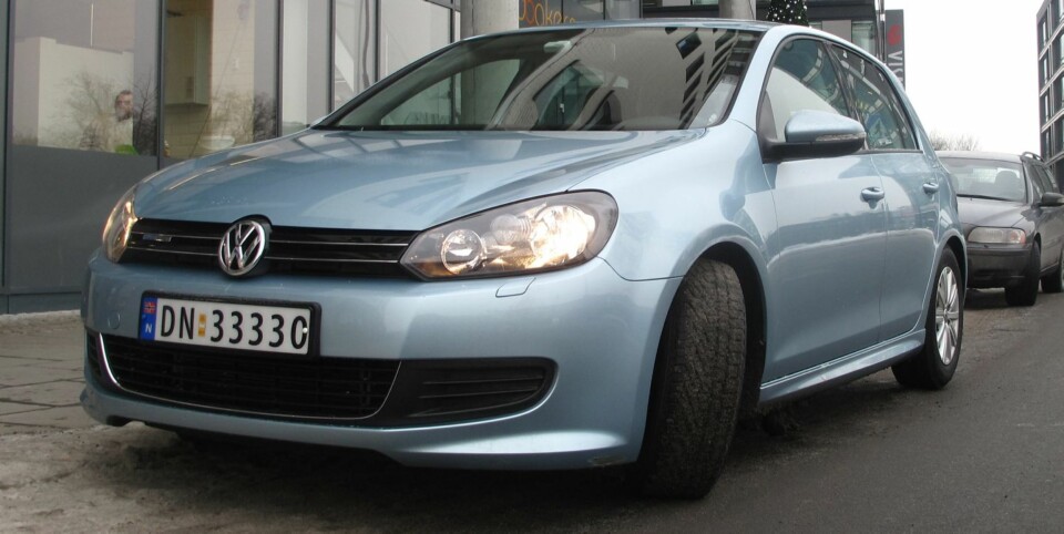 BRA VALG: VW Golf 1,6 TDI 105 hk BlueMotion er ingen kjedelig spare-Golf. FOTO: HM Arkiv