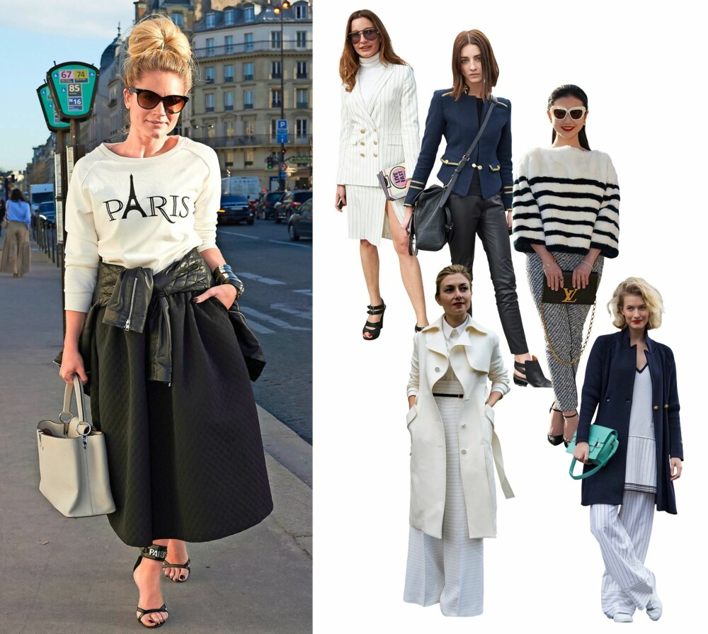 PARIS: Med en god basisgarderobe, er det ikke vanskelig å oppnå de franske fashionistaene sin stil.