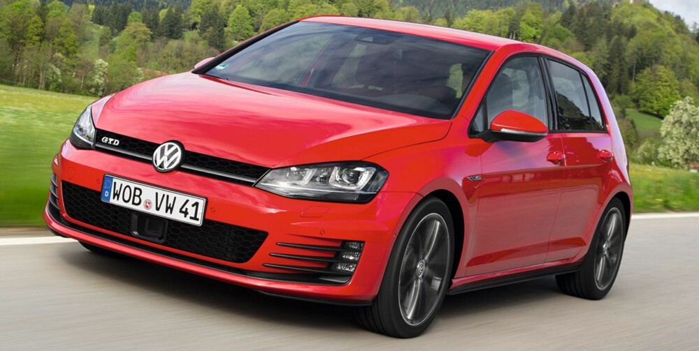 DIESEL-GTI: GTD er utstyrt med en toliters common rail-turbomotor. FOTO: VW