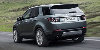 OFFROADER: Land Rover Discovery Sport.