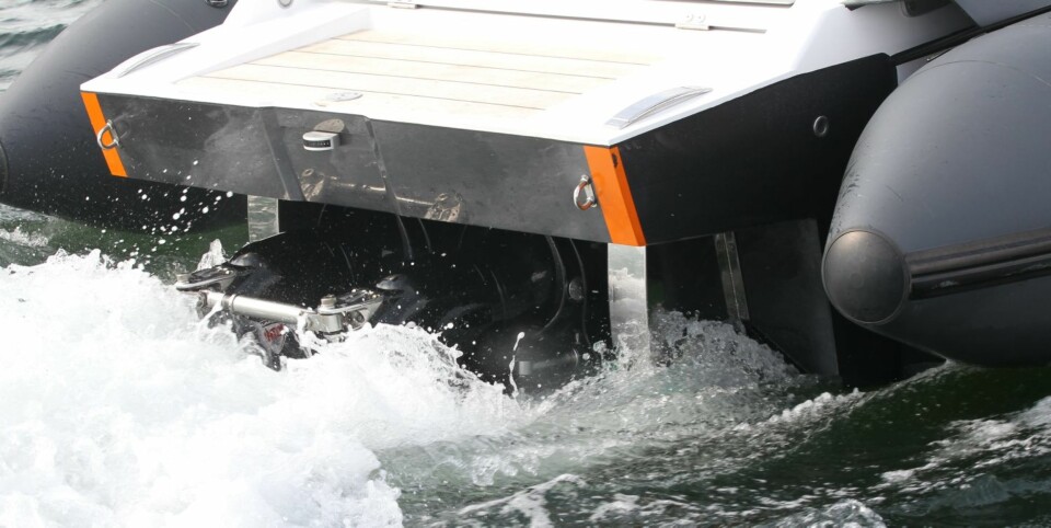 SUPERSPORT: 38-en er satt opp med en ren raceinstallasjon