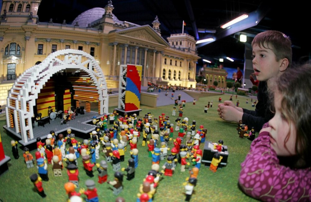 LEGOVERDEN: Det er ikke bare i Danmark du finner Legoland. I Berlin finnes Legoland Discovery Center - vel verdt et besøk med barna.