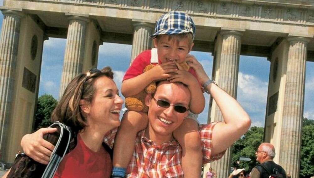 BRANDENBURGER TOR: I Berlin er det flust av spennende ting du kan ta med barna på. Brandenburger Tor blir trolig ikke høydepunktet.