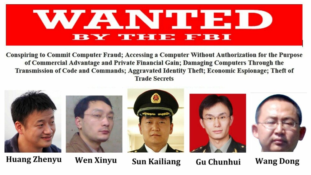 Denne 5-er-banden kunne USA godt tenke seg å låse inne... langt unna datamaskiner. For disse hackerne, under kommando av kaptein Kailiang, gjør stor skade.