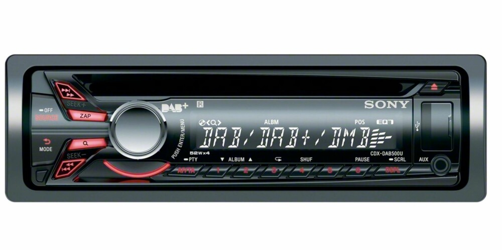 BYTTE: Ny radio fra Sony. FOTO: Produsent BYTTE: Ny radio fra Sony. FOTO: Produsent