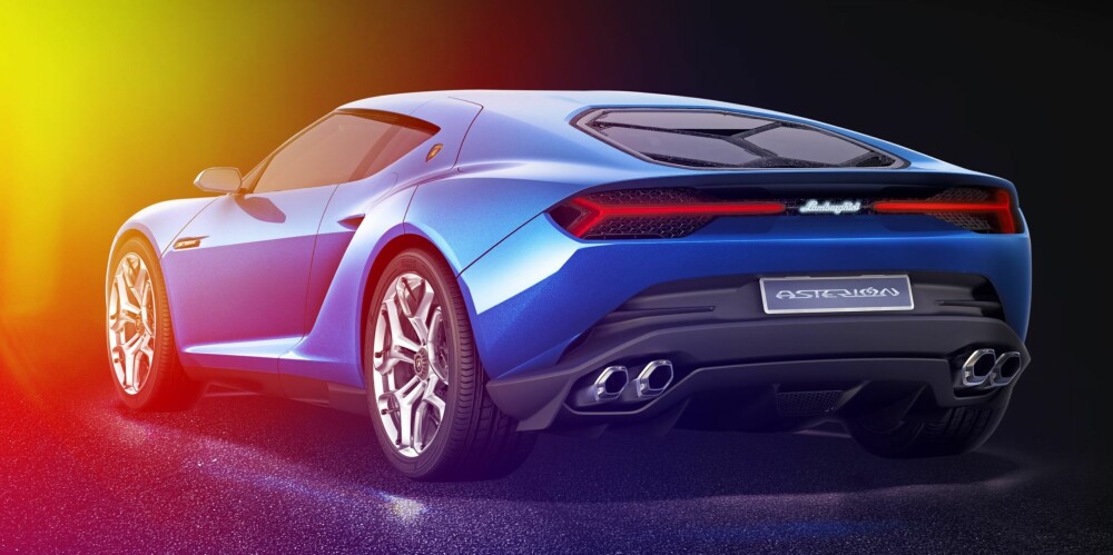 NY OKSE: Lamborghini Asterion med over 900 hestekrefter. NY OKSE: Lamborghini Asterion med over 900 hestekrefter.