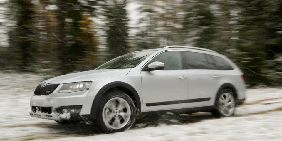 SKODA OCTAVIA SCOUT: Usedvanlig godt norgestilpasset. FOTO: Terje Bjørnsen